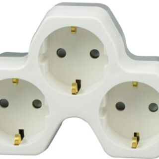 Plug Adapter – 3 Outlets