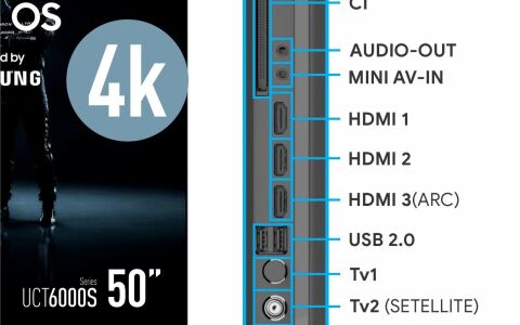 50″ UHD 4K LED Tizen OS (50UCT6000S)