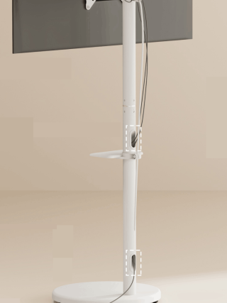 Cable management built in