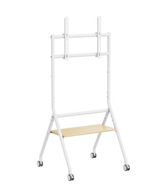 Minimalist Heavy-Duty Studio TV Cart
