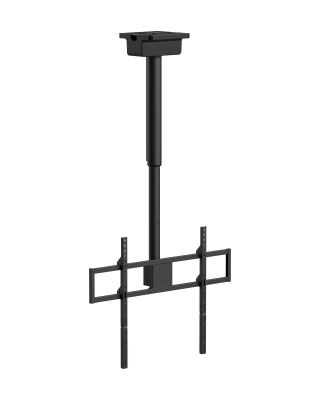 Motorized Swivel TV Ceiling Mount with Stepless Height Adjustment