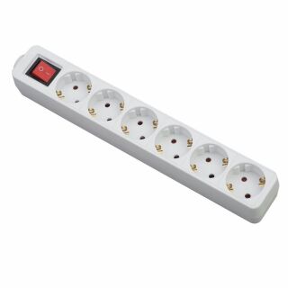 Power Strip – 6 Outlets with Switch