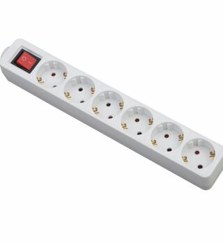 Power Strip – 6 Outlets with Switch