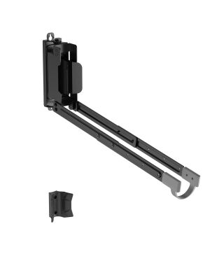 Swiveling Wall-Mounted Bike Rack for Bikes with Commuter Fenders