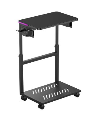 Versatile Mobile CPU Floor Stand with EU Standard Power Strip