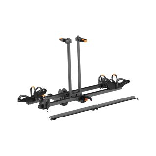 2-Bike Hitch Rack With Angled Rail