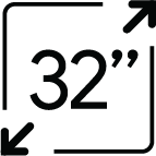 32"