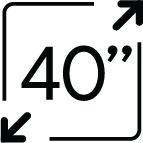 40"
