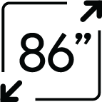 86"