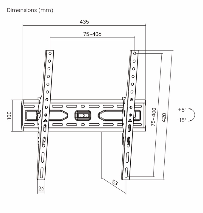 Tilt TV Wall Mount