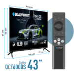 43″ UHD 4K QLED Tizen OS (43QCT6000S)