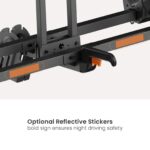 2-Bike Hitch Rack With Angled Rail