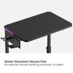 Versatile Mobile CPU Floor Stand with EU Standard Power Strip
