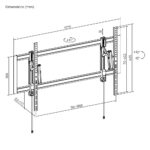 Heavy-Duty Extend-Out Tilt TV Wall Mount (for 55″-105″ TVs)