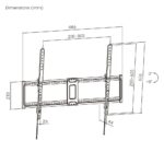 Value-Packed Slim Tilt TV Wall Mount