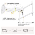 AluFlex Heavy-Duty Full-Motion TV Wall Mount