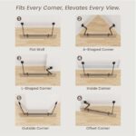 Slim-Profile Heavy-Duty Full Motion TV Mount
