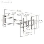 ExtendMax Full-Motion TV Wall Mount