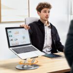 360° Rotating Foldable Laptop Riser