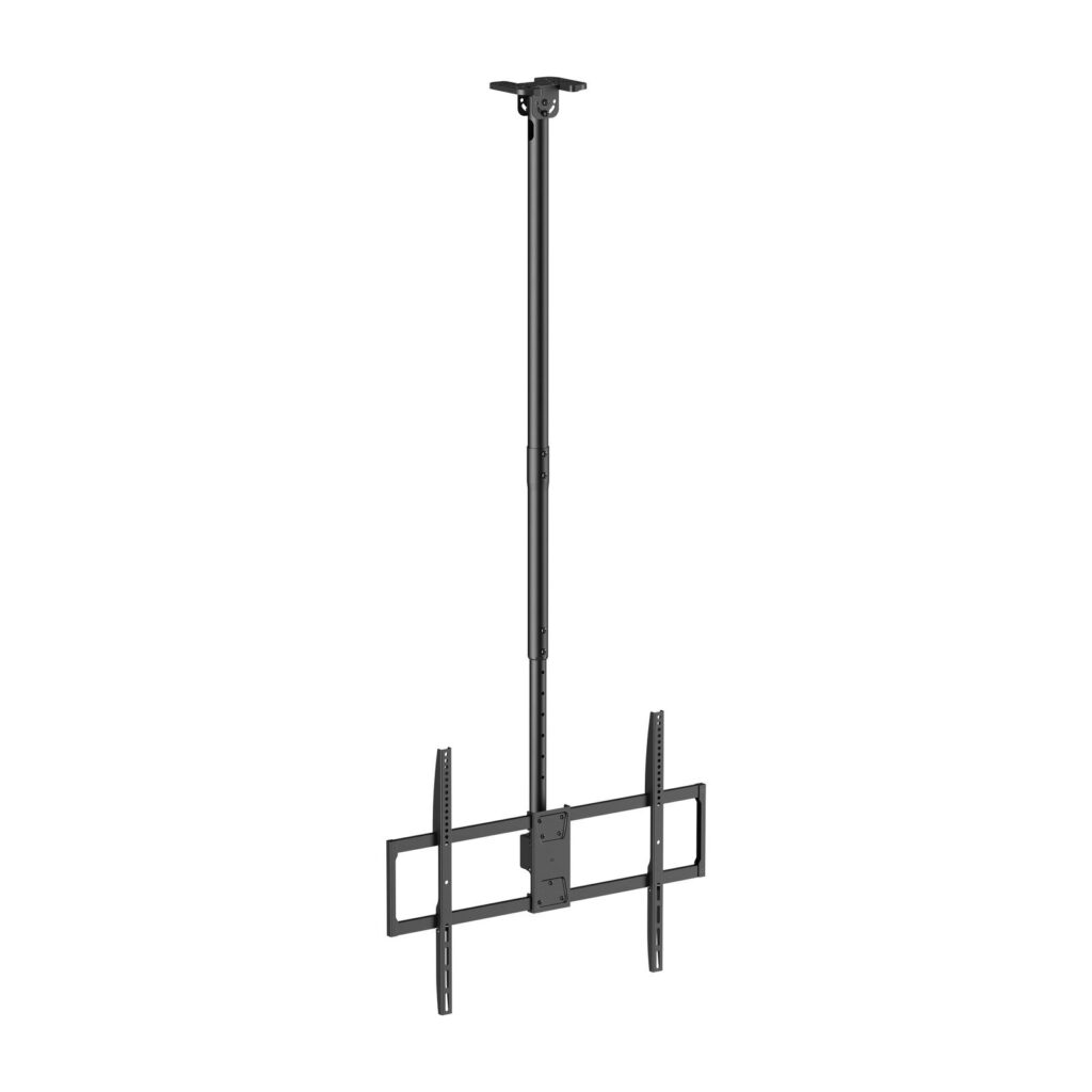 Single-Pole Cost-Effective Heavy-Duty Ceiling Mount for Large TVs