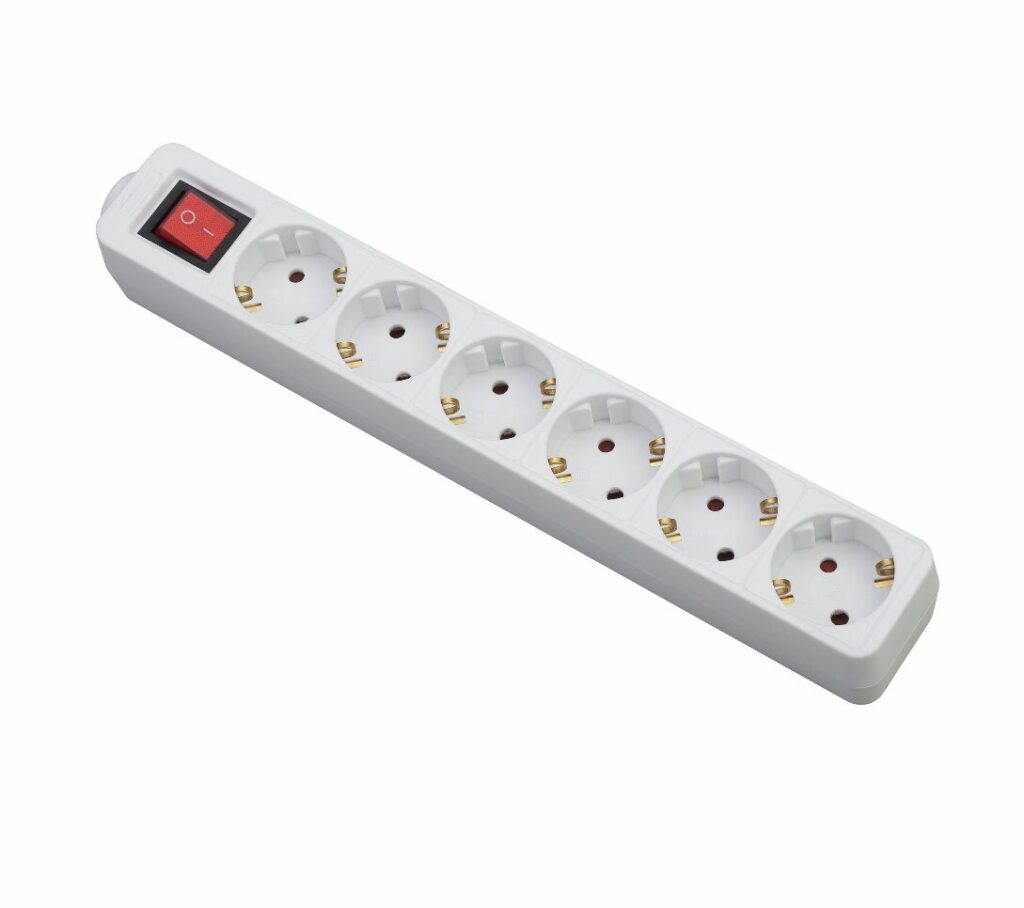 Power Strip – 6 Outlets with Switch