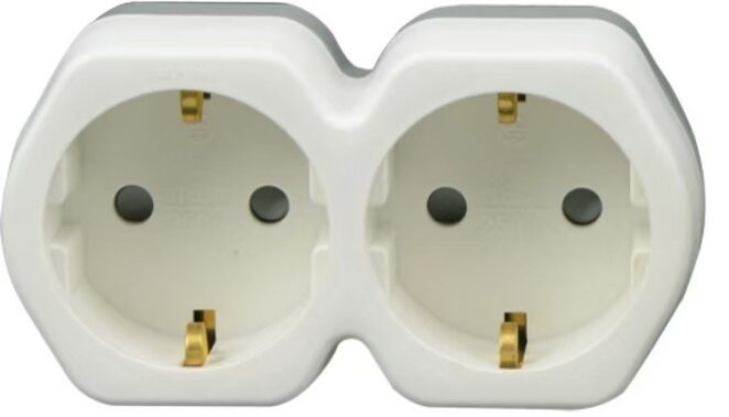 Plug Adapter – 2 Outlets