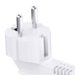 Compact Tower Power Strip – 5 Outlets + USB