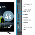 65″ UHD 4K QLED Tizen OS (65QCT6000S)