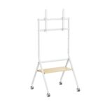 Minimalist Heavy-Duty Studio TV Cart