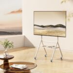 Minimalist Heavy-Duty Studio TV Cart