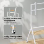 Minimalist Heavy-Duty Studio TV Cart