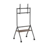 Minimalist Heavy-Duty Studio TV Cart